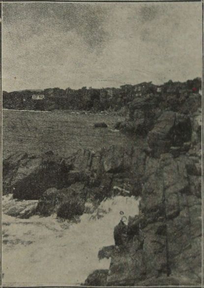 Изгледъ отъ носъ Скамни — южния брѣг на Созополъ. grad_sozopol_nos_skamni_1.jpg