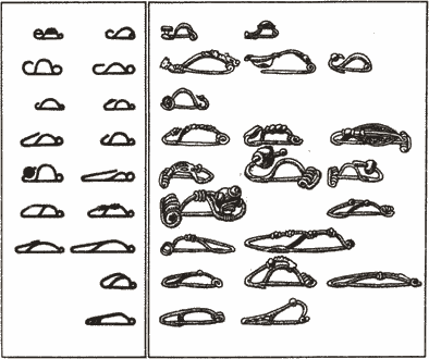 Рис. 9. Развитие на фибулите в латенския свят keltite_na_balkanskiq_poluostrov_ris_09_fibuli_razvitie.png