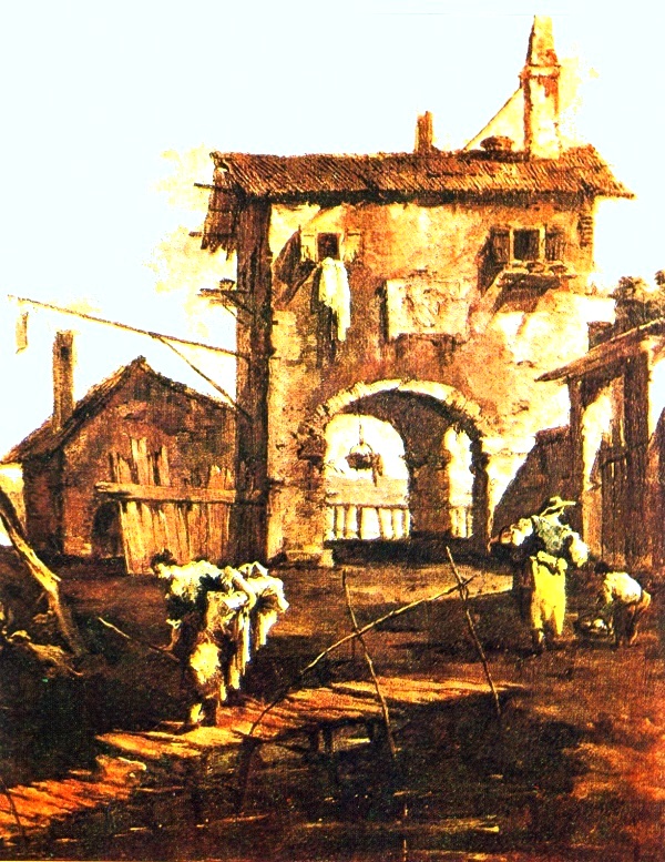 Детайл от капричио с крайбрежна селска къща. Около 1750 г. (?) Масл. бои, платно, 55 x 45 см. Венеция, сбирка Чини. 14_selska_kusta.jpg