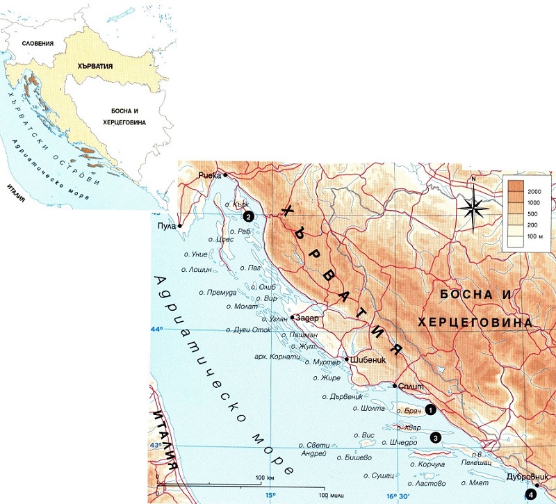 Хърватски острови. 166_karta.jpg