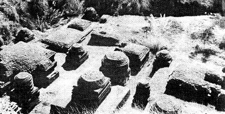 Руини в Наланда. Останки от древен университетски град, стар център на будисткото образование. 205_ruini.jpg