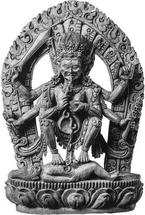 Фигура 25. Поглъщащата Кали (дърворезба, Непал, XVIII-XIX в.) fig_25.jpg